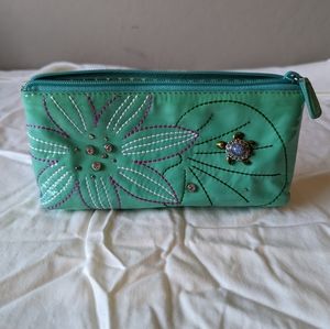 Brighton Small Teal Makeup Pouch